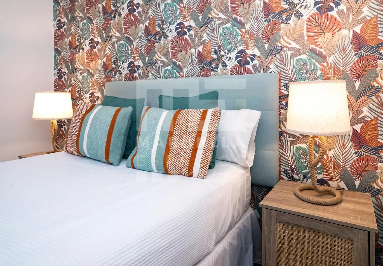 마르베야 Encanto Andaluz Second Line Of The Beach Center Lor 아파트 스페인